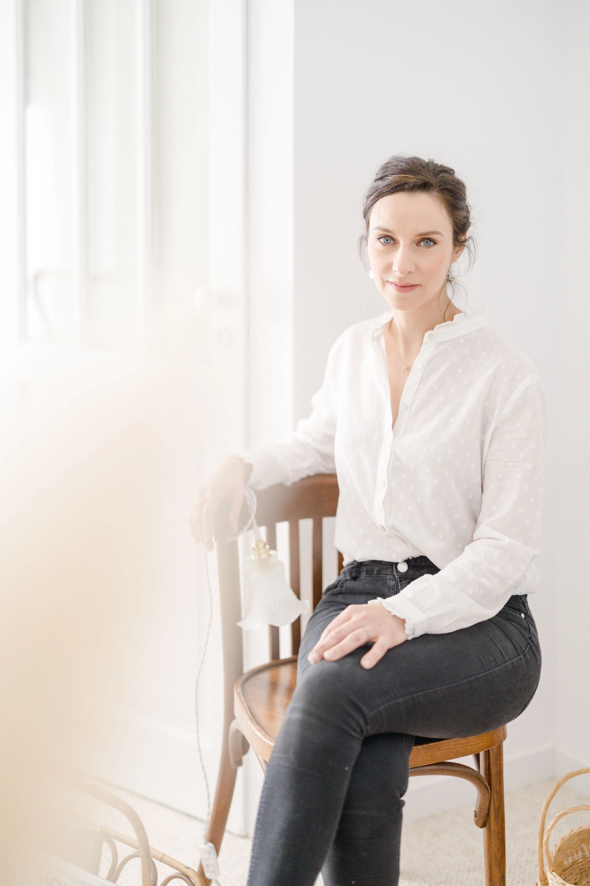 cheveux collier beige marron gris